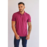 POLO RESERVA MASC PIQUET CLASSICA FUCSIA FUCSIA